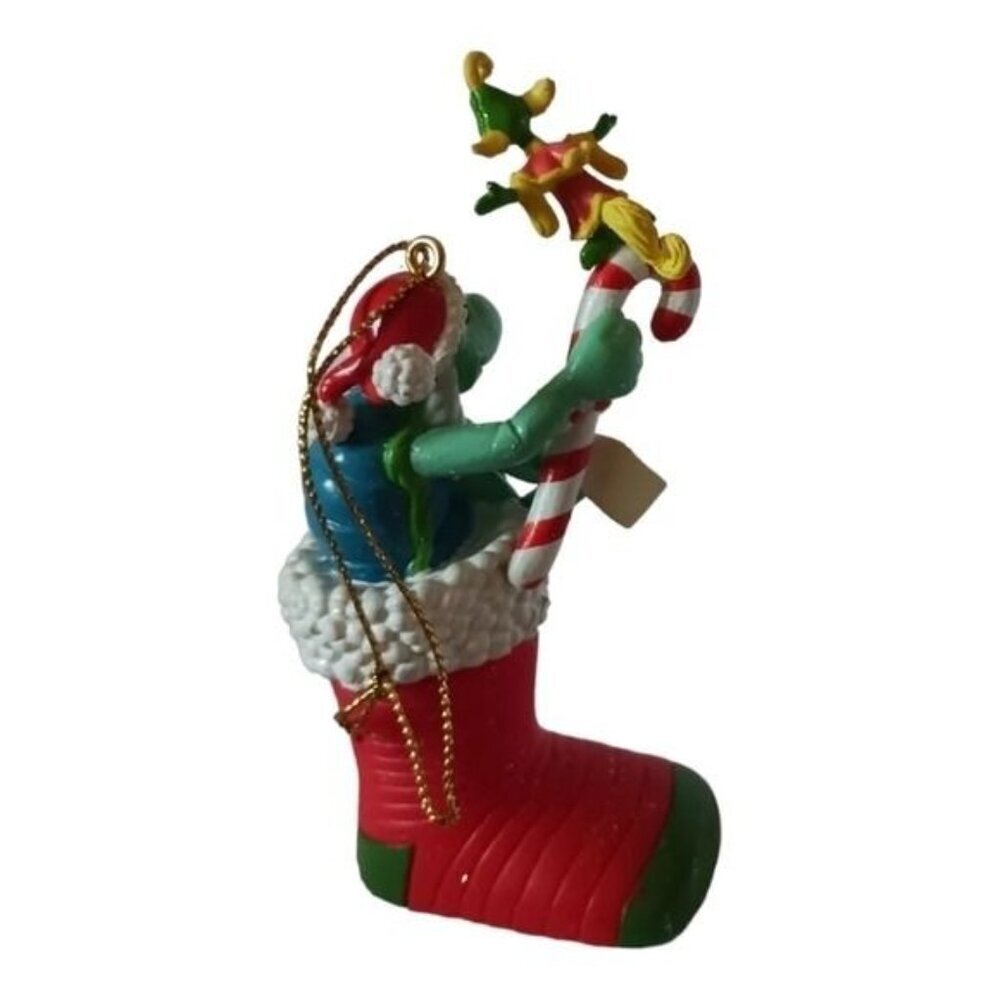 Bundle of 6 ornaments included bear,rabbit,girl big holiday hug ,a cat - Picture 10 of 12